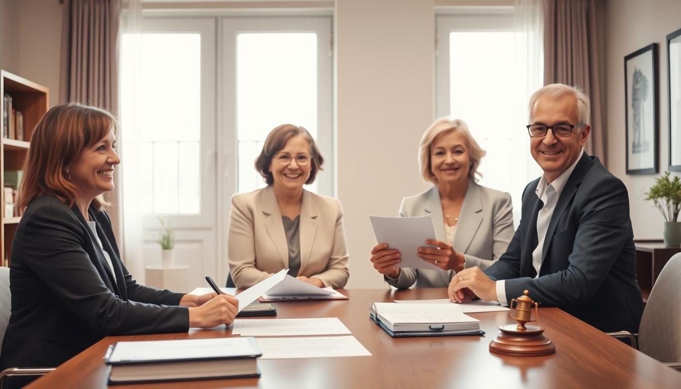 Real estate ownership transfer documents and closing confirmation